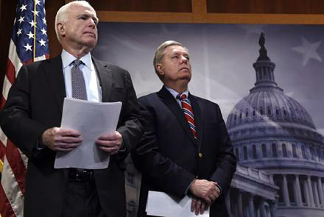 Top US Senators Step  up Fight in Afghanistan